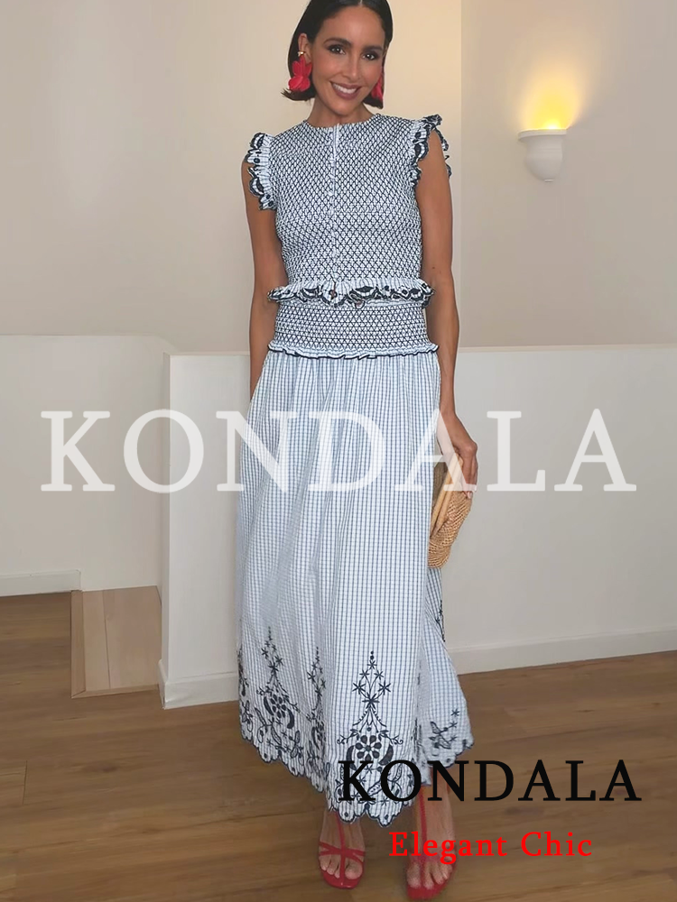 KONDALA Women Trendy Elegant E – Embroidery Vest Bewertung und Preis