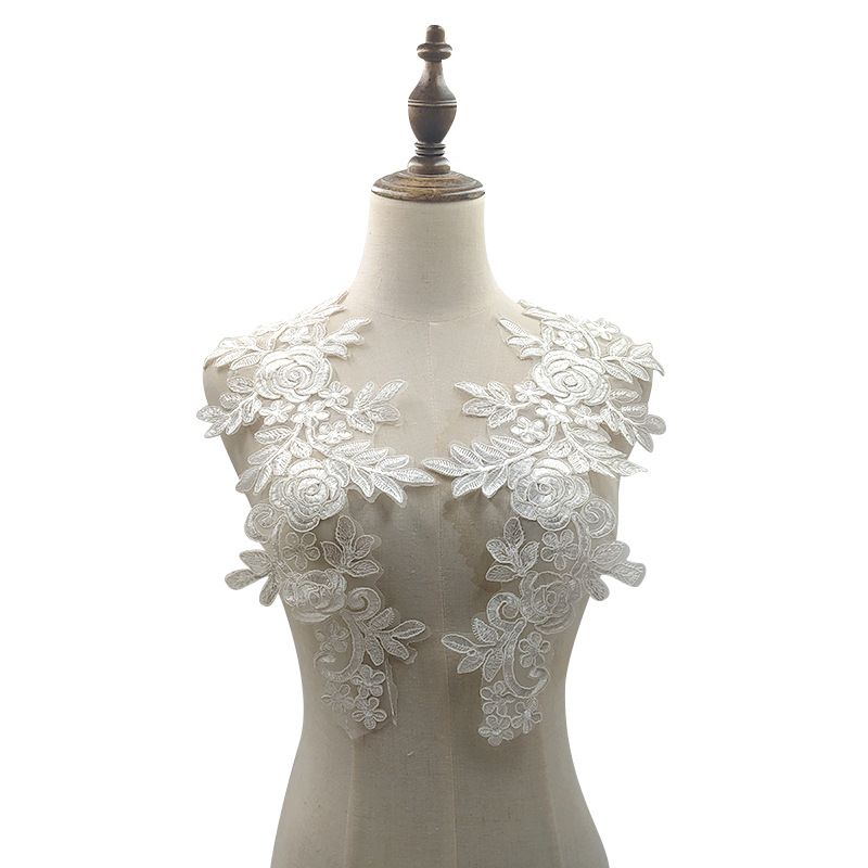 Elegant Embroidery Applique Fa – Embroidery Organza Bewertung und Preis