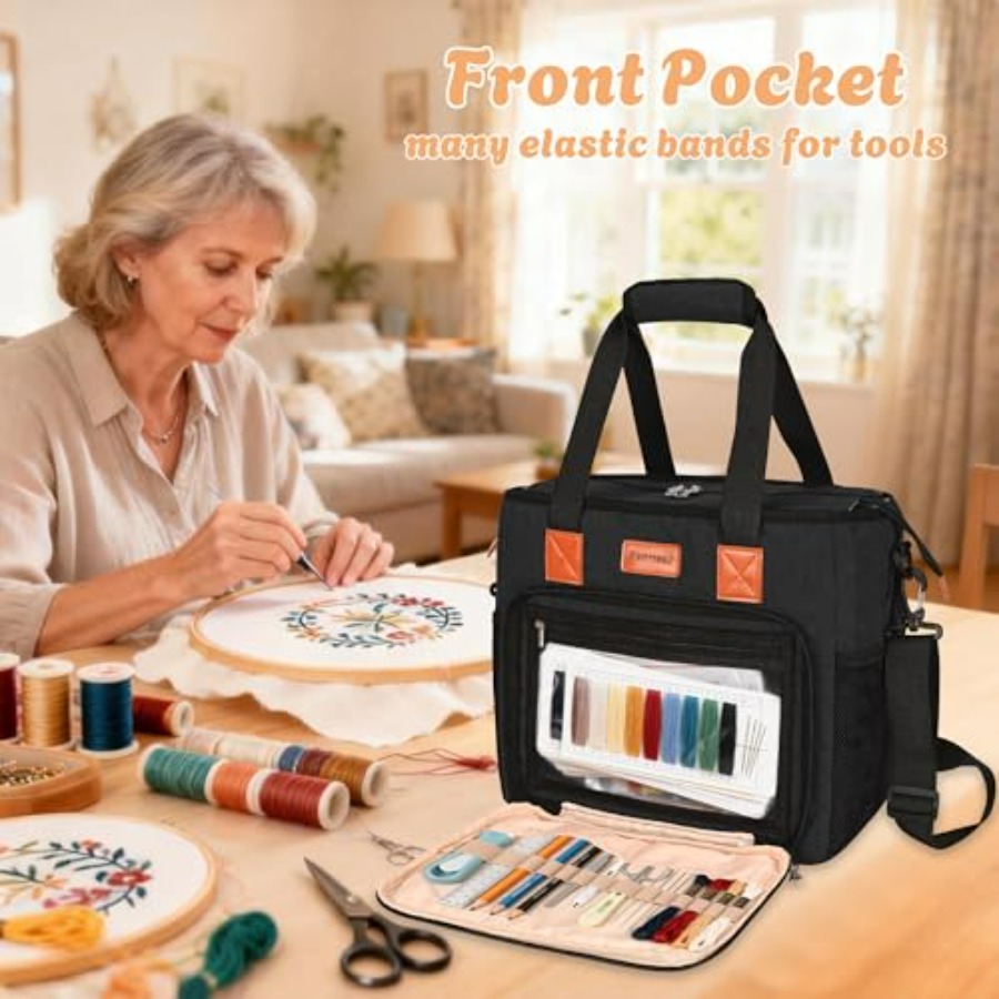 CROTIRAD Embroidery Bag Organi – Embroidery Hoop Bewertung und Preis