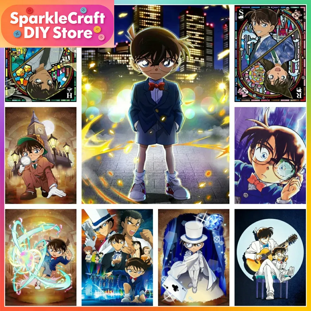 1pc frameless Detective Conan  – Embroidery Kit Set Bewertung und Preis