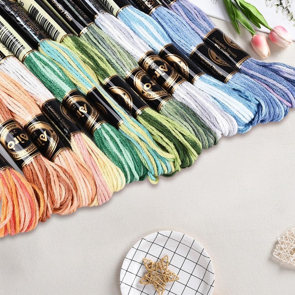 12 Skeins 105 Yards Cross Stit – Embroidery Thread Bewertung und Preis