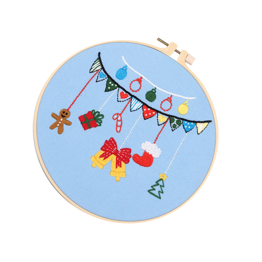 1 set 1 Set Diy Embroidery Kit – Embroidery Xmas Kits Bewertung und Preis