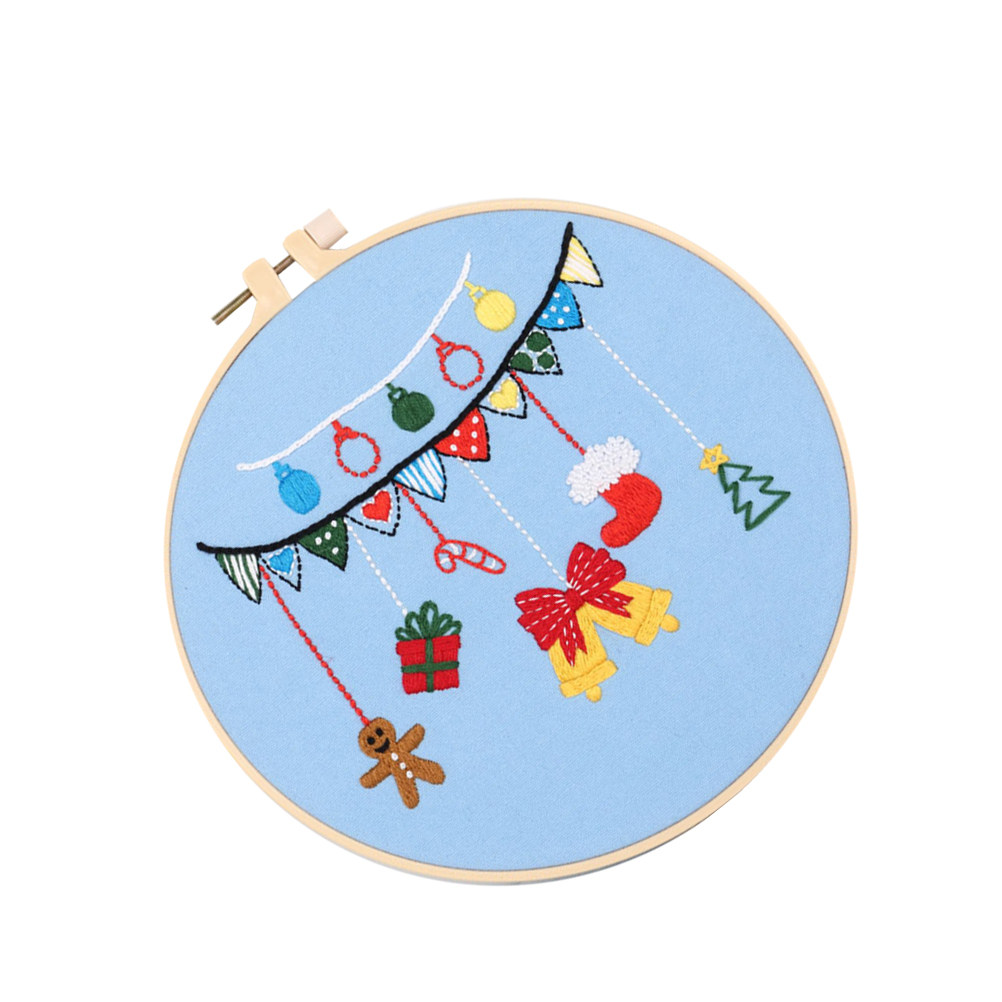1 set 1 Set Diy Embroidery Kit – Embroidery Xmas Kits Bewertung und Preis