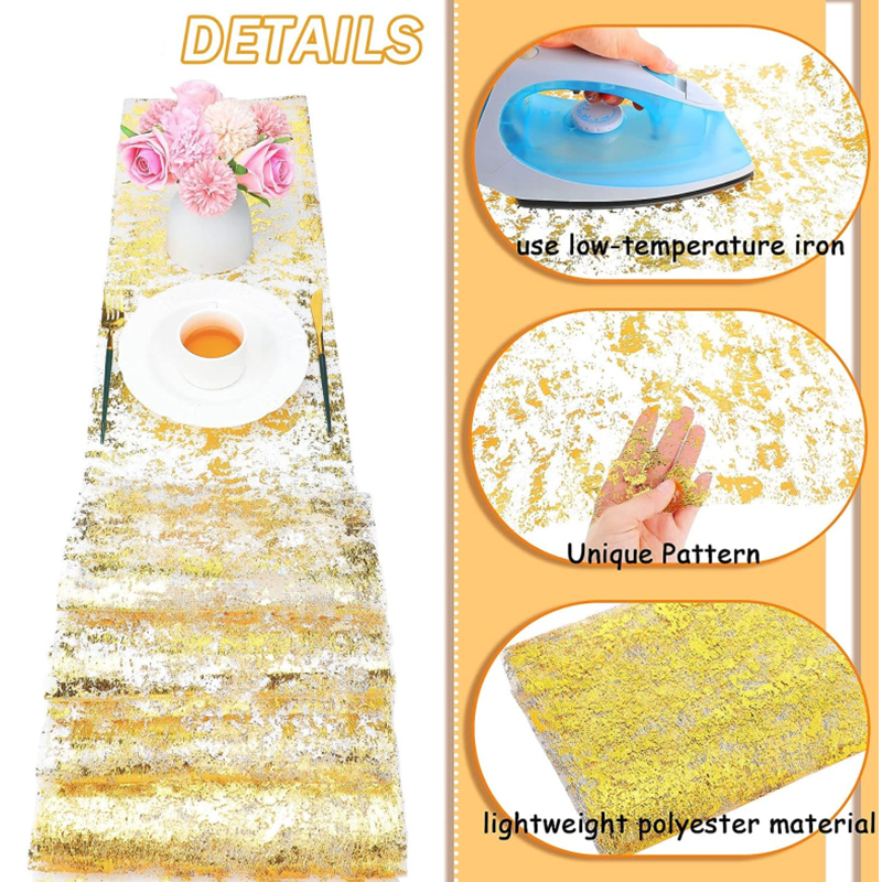 New 2/1Pack Sparkle Table Runn – Embroidery Xmas Bewertung und Preis