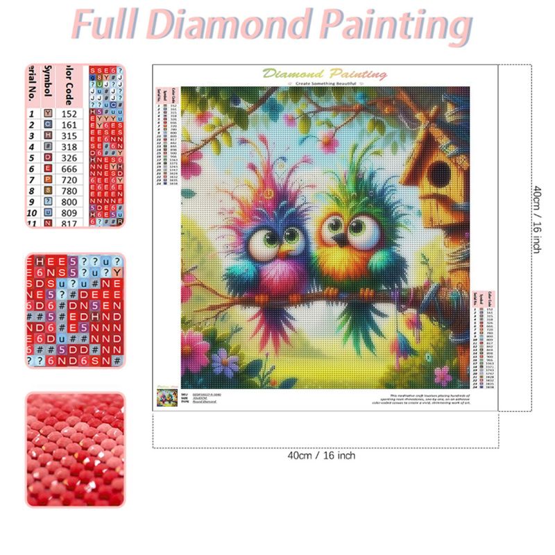 1pc frameless  Diamond Art Pai – Embroidery Kit Set Bewertung und Preis