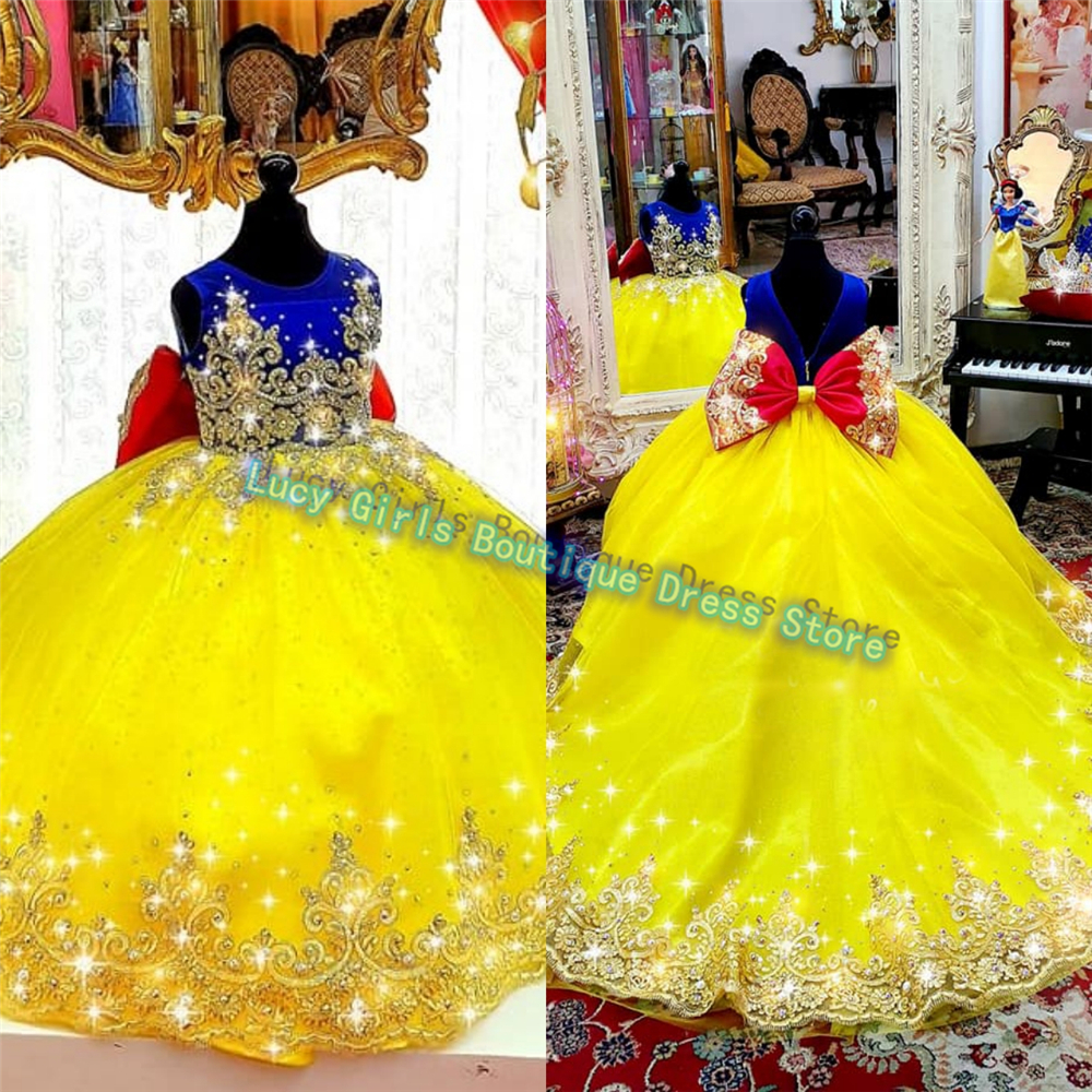 Luxuriously Yellow Flower Girl – Embroidery Yellow Flower Bewertung und Preis