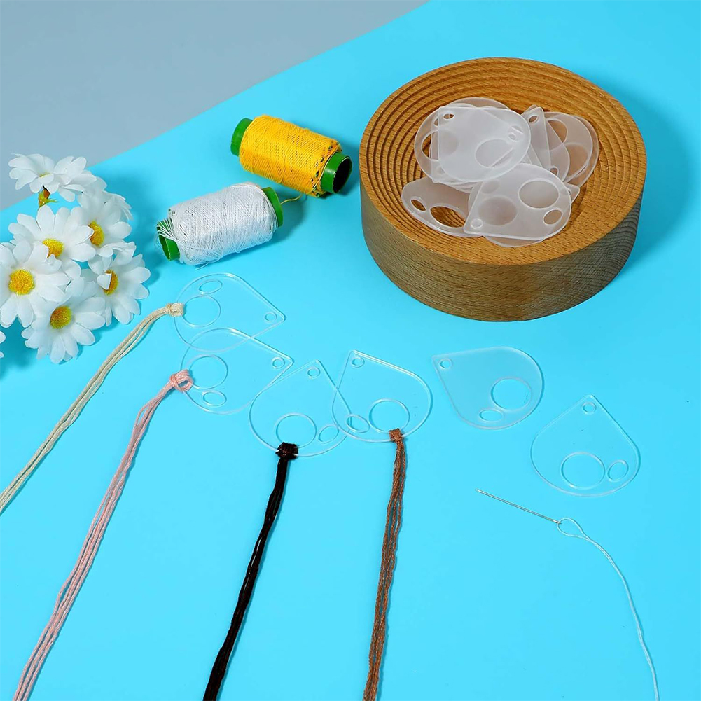 40Pcs Acrylic DIY Craft Embroi – Embroidery Ring Bewertung und Preis
