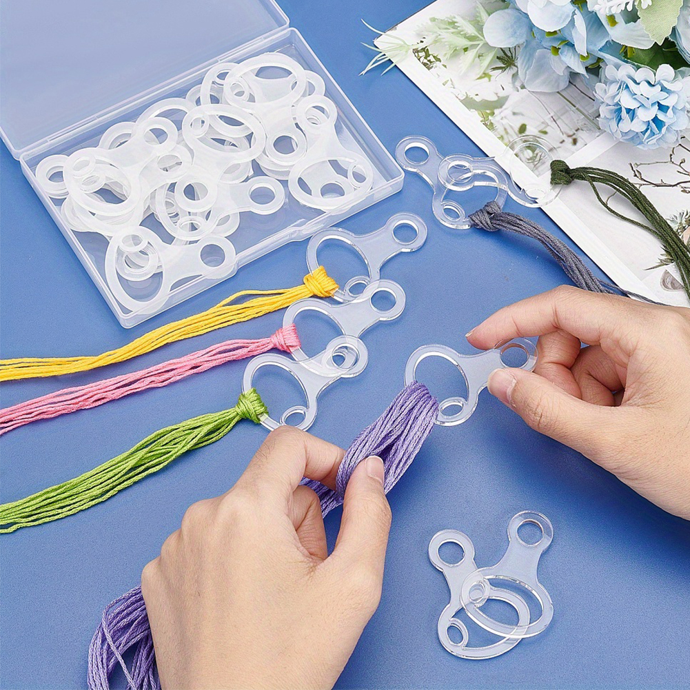 40Pcs Acrylic DIY Craft Embroi – Embroidery Ring Bewertung und Preis