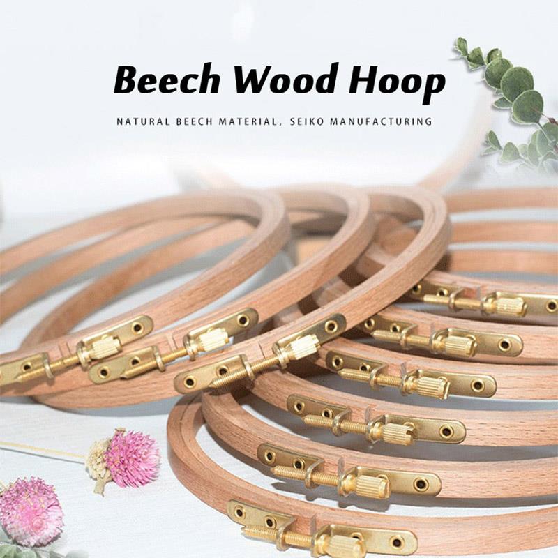 1pcs High Quality Beech Wood E – Embroidery Hoop Bewertung und Preis