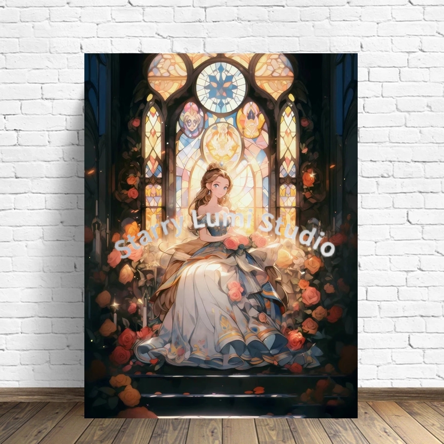 Cute Cinderella Castle 5D Full – Embroidery Kit Set Bewertung und Preis