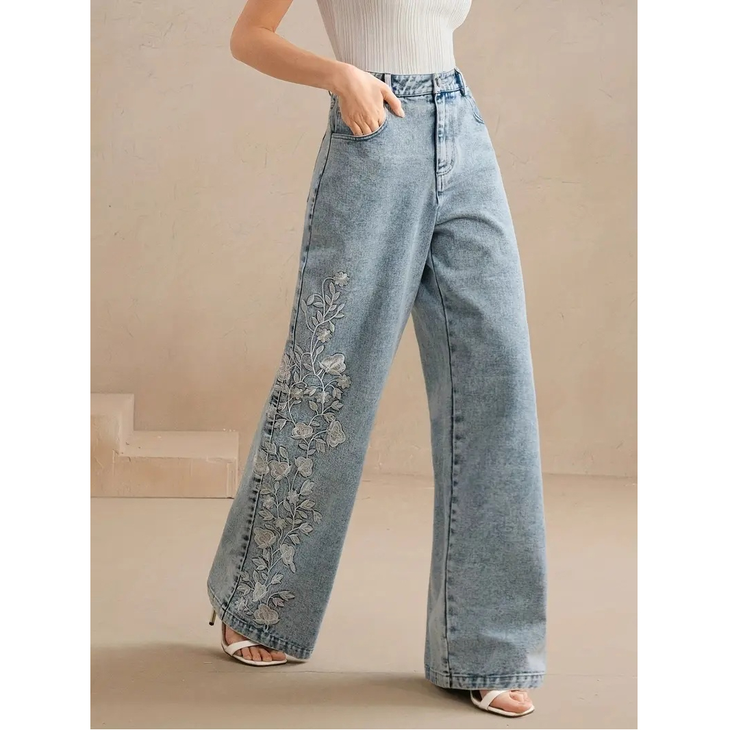 Y2k Pants New 2025 Trend Jeans – Embroidery Jeans Bewertung und Preis
