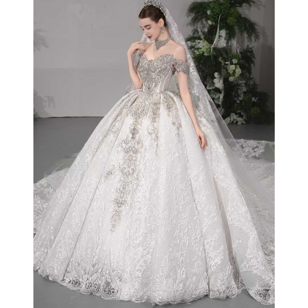 Luxury Off The Shoulder Sweeth – Embroidery Organza Bewertung und Preis