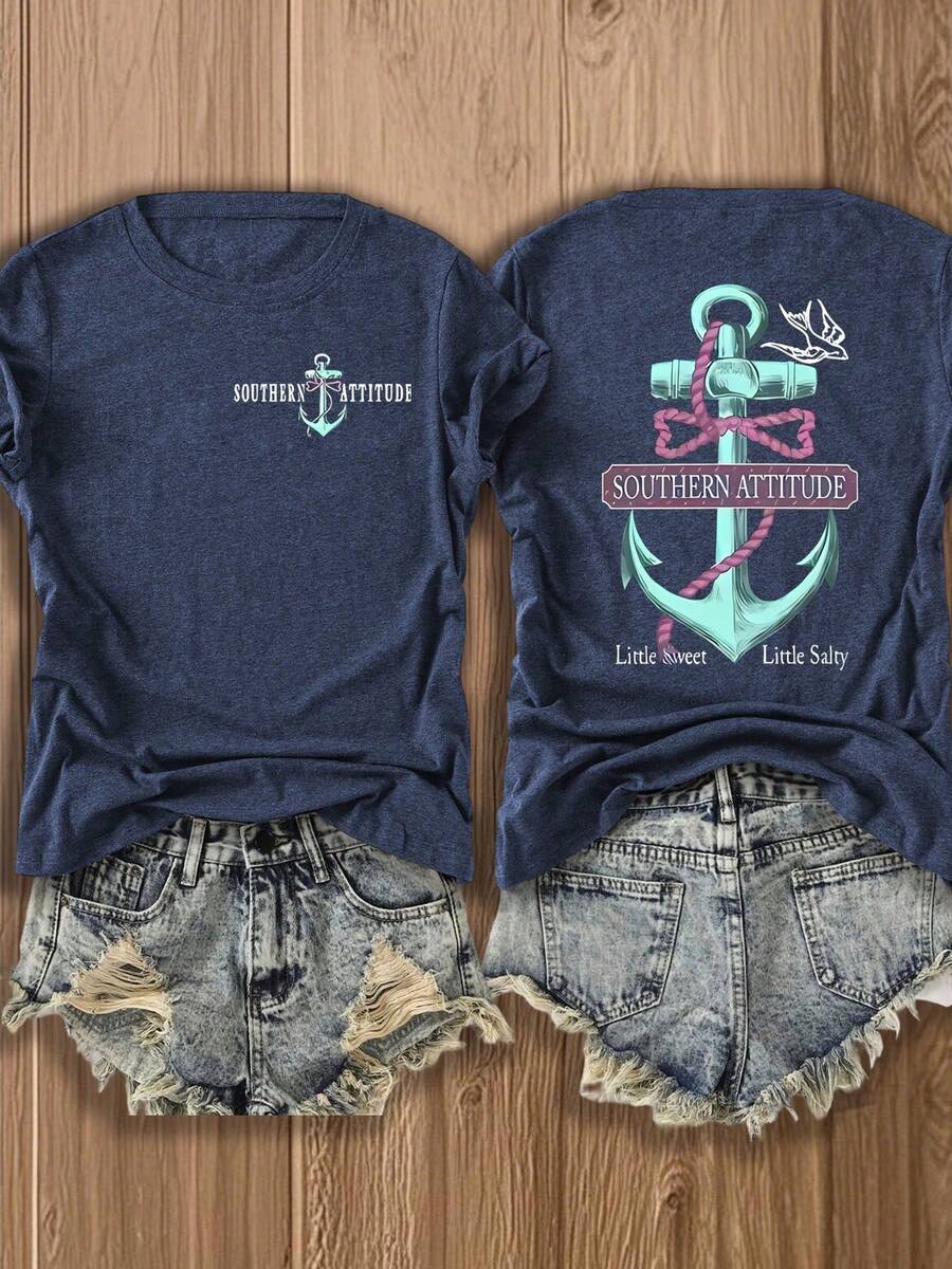 Reversible Southern Attitude A – Embroidery Tshirt Bewertung und Preis