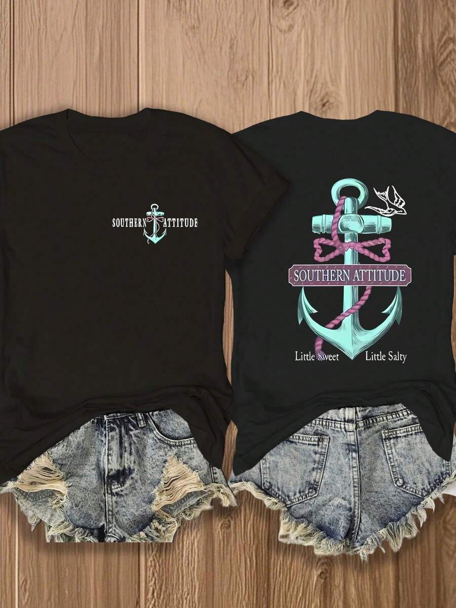 Reversible Southern Attitude A – Embroidery Tshirt Bewertung und Preis