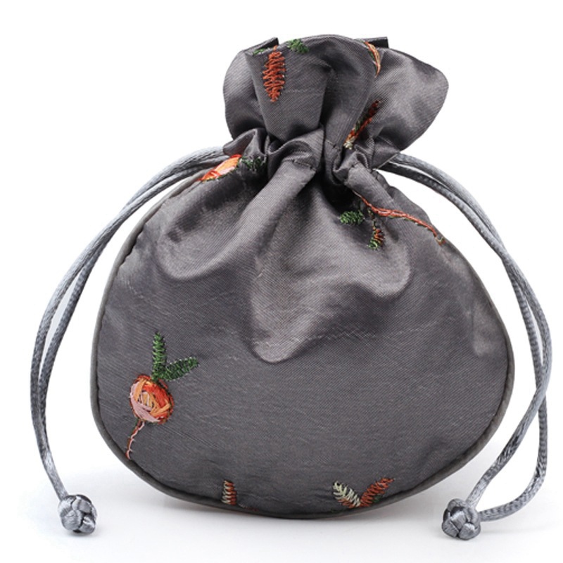 Silk Brocade Satin Drawstring  – Embroidery Xmas Bewertung und Preis