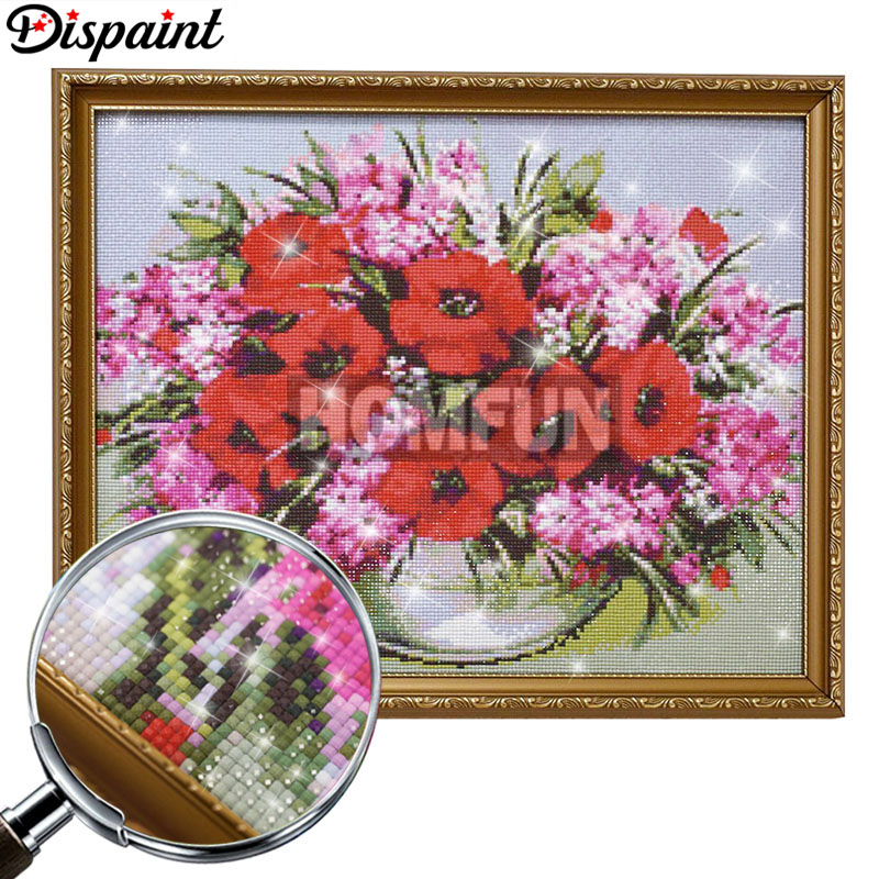 Dispaint Full Square/Round Dri – Embroidery Yellow Flower Bewertung und Preis