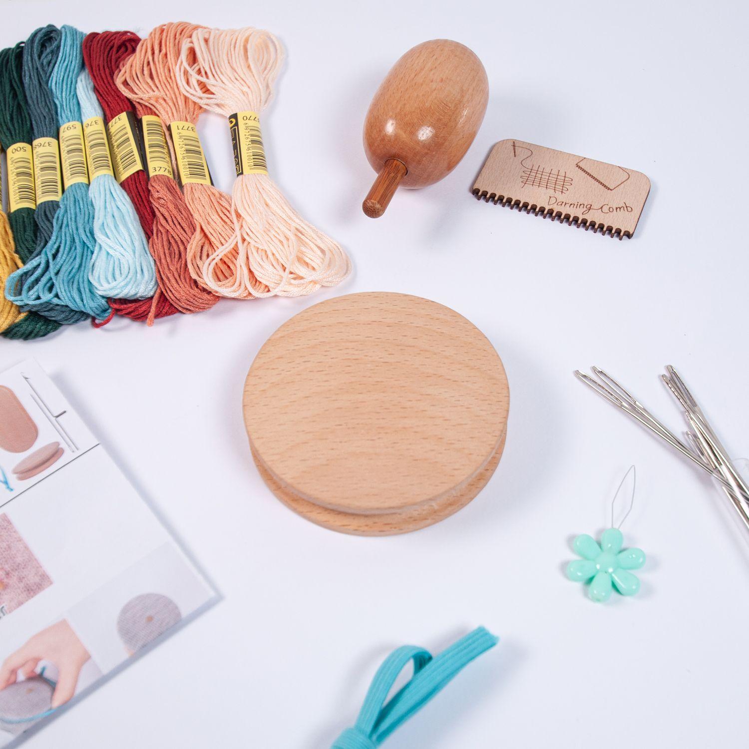 Darning Supplies Wooden Disc W – Embroidery Egg Bewertung und Preis