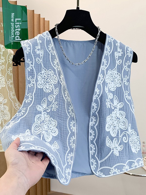 n Sle Heavy Embroidery Travel  – Embroidery Vest Bewertung und Preis