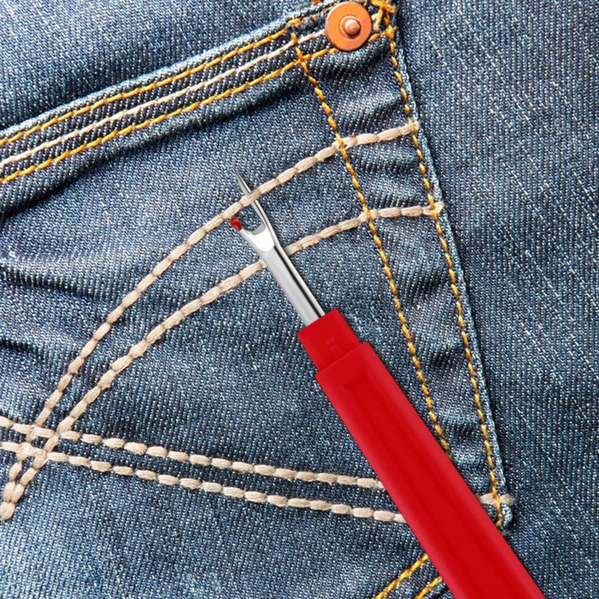 12 PCS Seam Ripper Set Stitch  – Embroidery Thread Bewertung und Preis