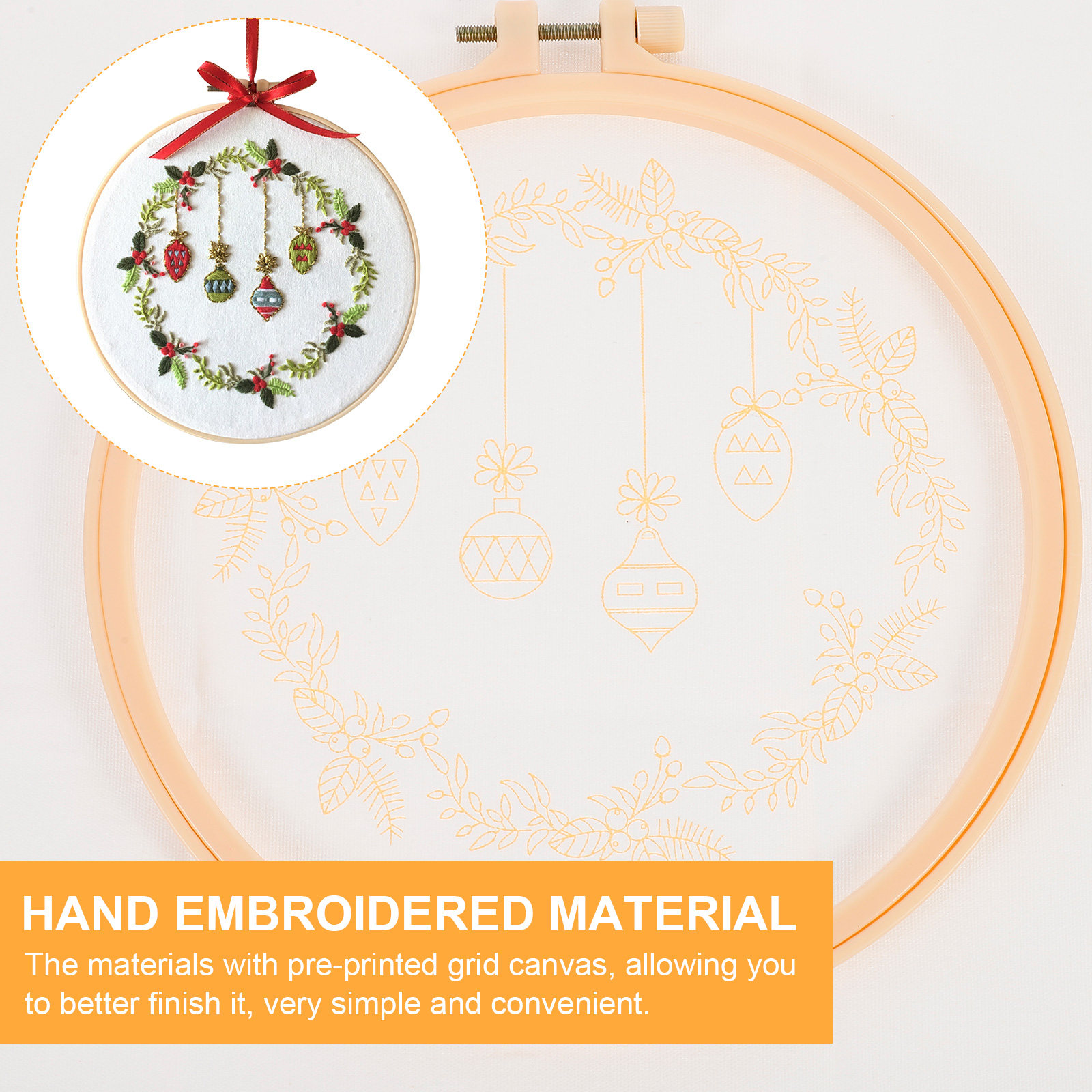 1 Set Christmas Diy Cross Stit – Embroidery Xmas Kits Bewertung und Preis