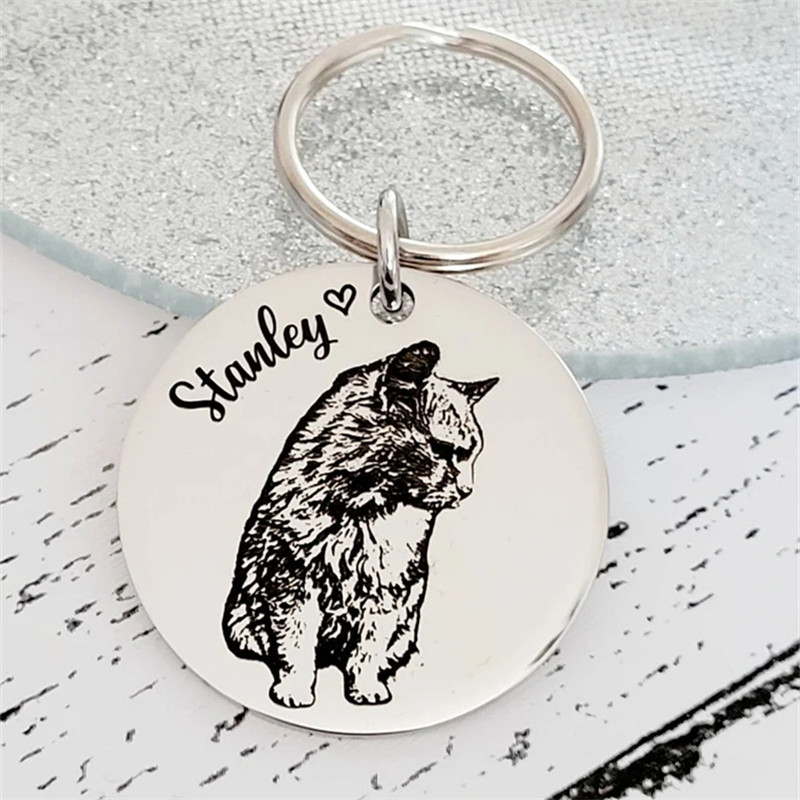 Animal Paw Print Keychain Cust – Embroidery Alphabet Bewertung und Preis