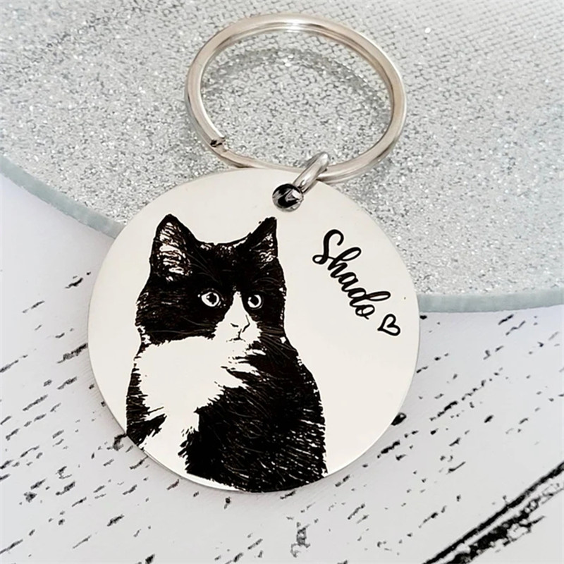 Animal Paw Print Keychain Cust – Embroidery Alphabet Bewertung und Preis