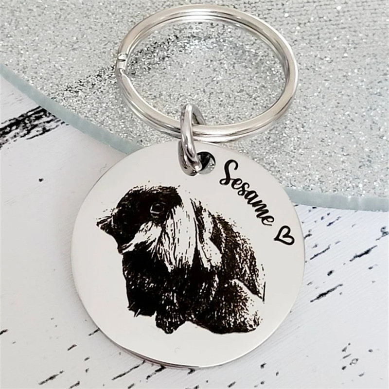 Animal Paw Print Keychain Cust – Embroidery Alphabet Bewertung und Preis
