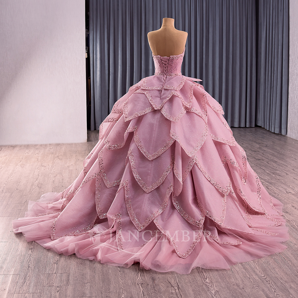 Luxury Ball Gown Quinceanera D – Embroidery Organza Bewertung und Preis