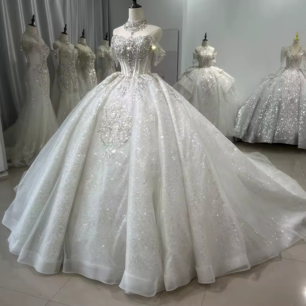 Civil Wedding Dress Sleeveless – Embroidery Organza Bewertung und Preis