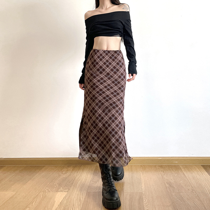 Women Spring Autumn Plaid Prin – Felt Sheet Wool Bewertung und Preis