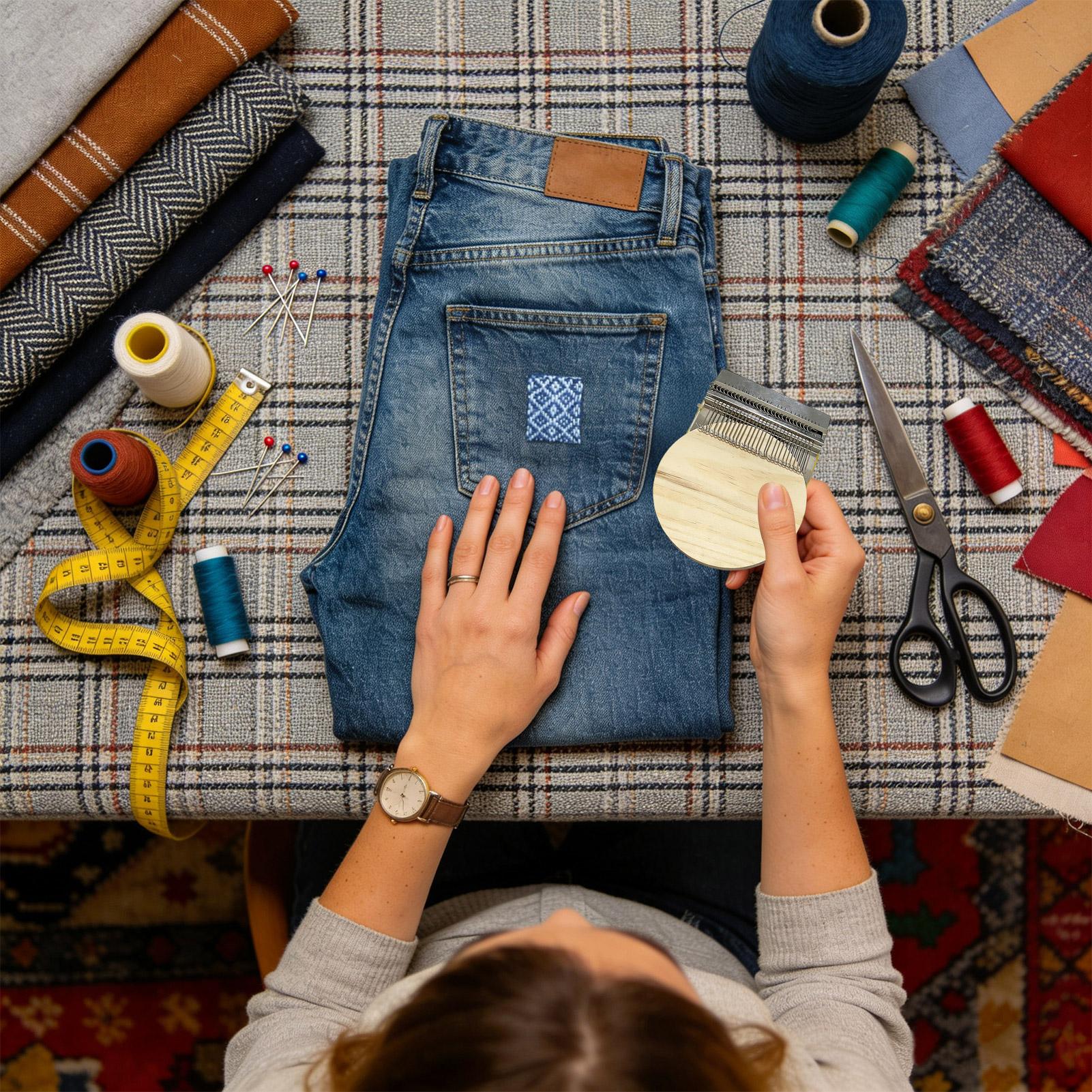 Knit Patch Loom Kit Small Patc – Embroidery Jeans Bewertung und Preis