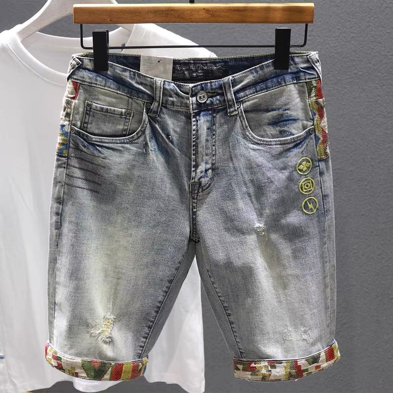 Man Denim Shorts Selvedge Mult – Embroidery Jeans Bewertung und Preis