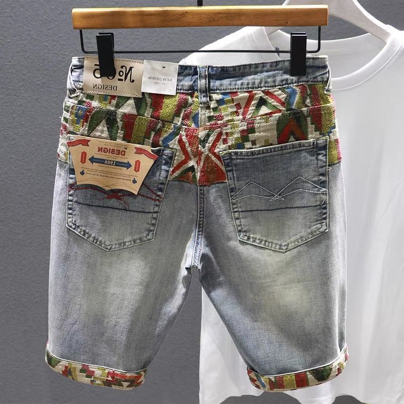 Man Denim Shorts Selvedge Mult – Embroidery Jeans Bewertung und Preis