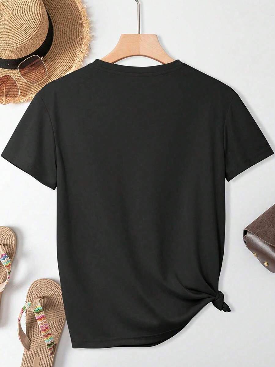 100% Cotton Funny Graphic Tee  – Embroidery Tshirt Bewertung und Preis