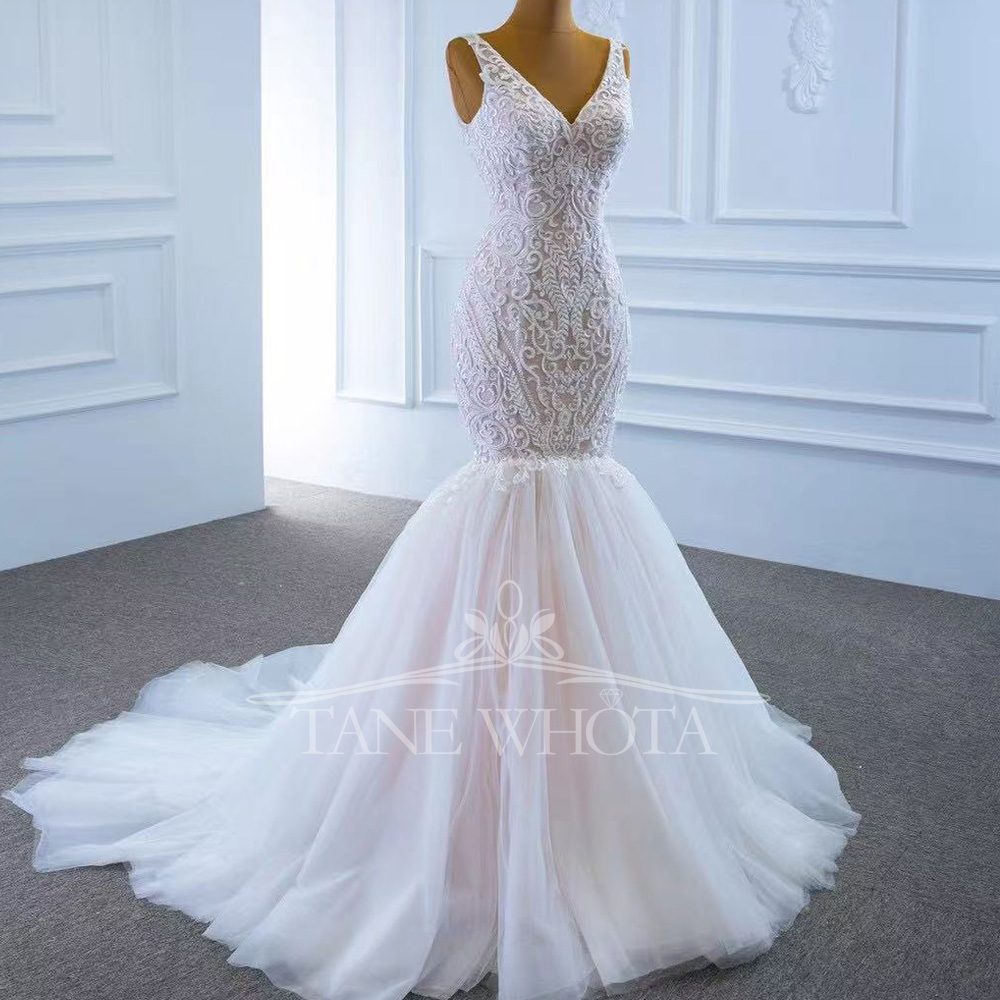 Civil Wedding Dress Spaghetti  – Embroidery Organza Bewertung und Preis