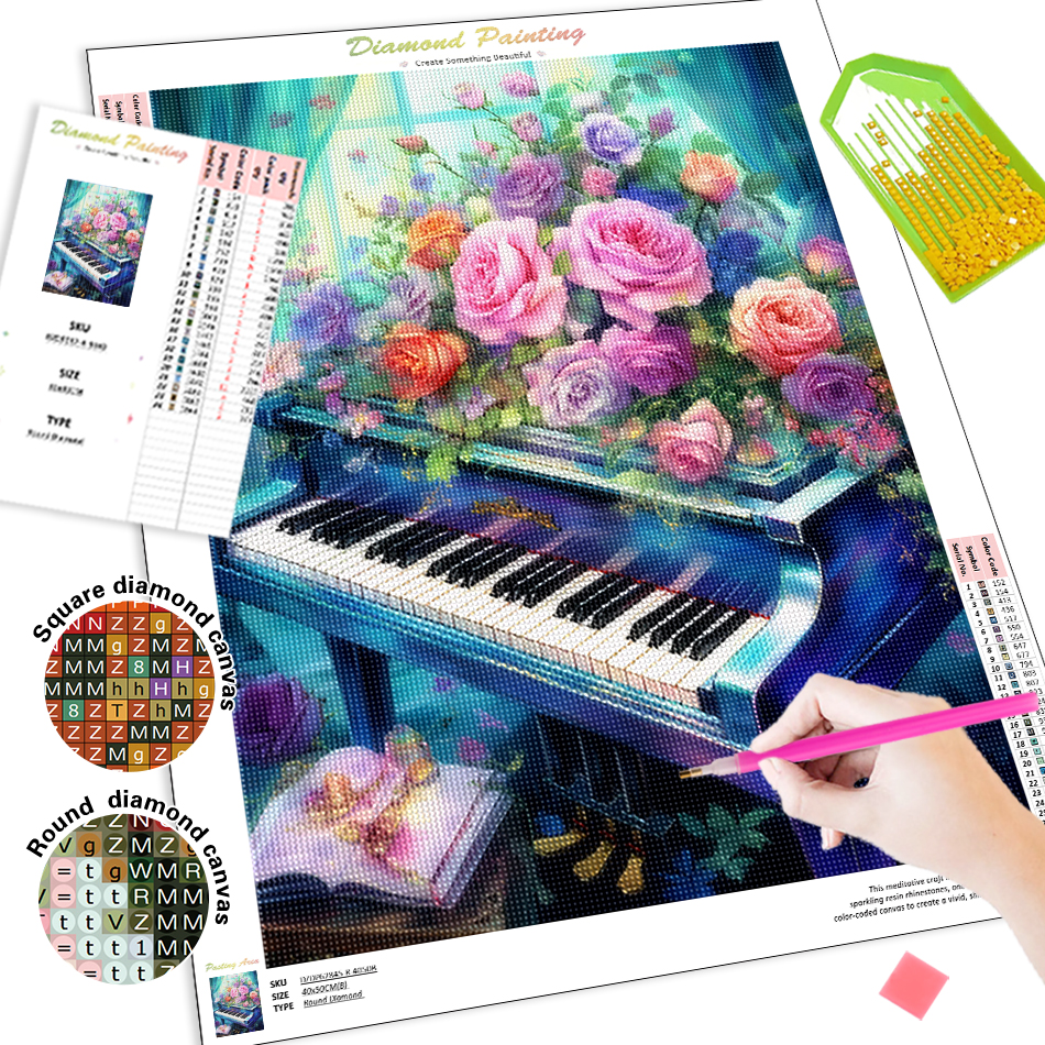 1pc frameless  Diamond Paintin – Embroidery Kit Set Bewertung und Preis