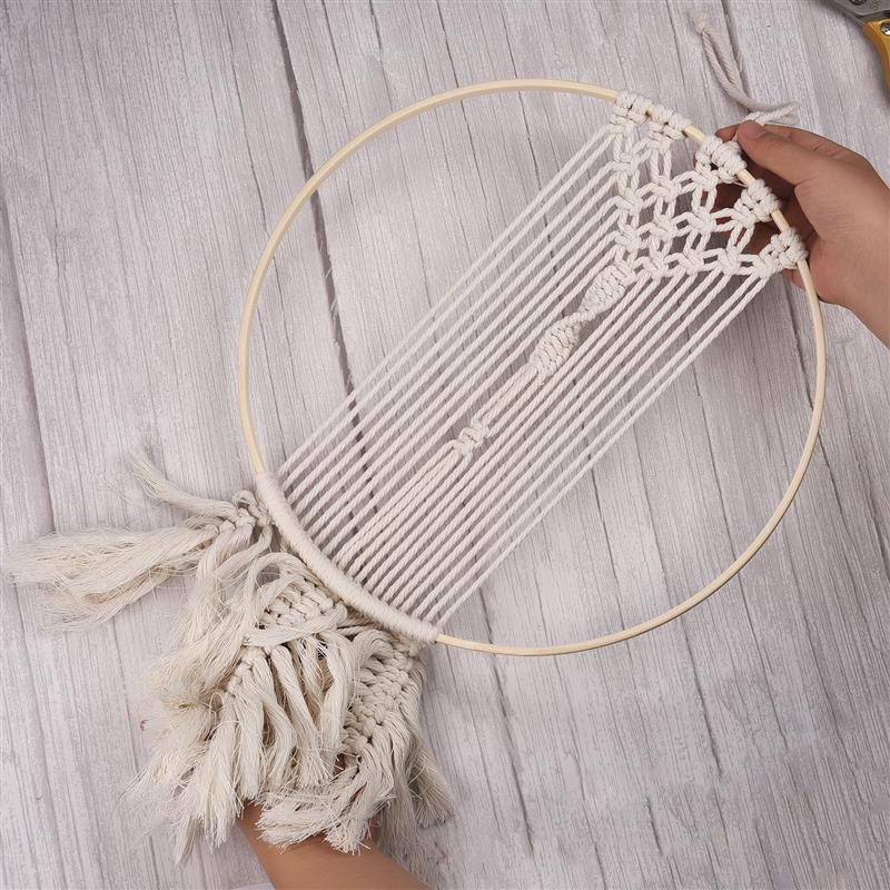 1/5Pcs 8-33cm Wooden DIY Handm – Embroidery Hoop Bewertung und Preis
